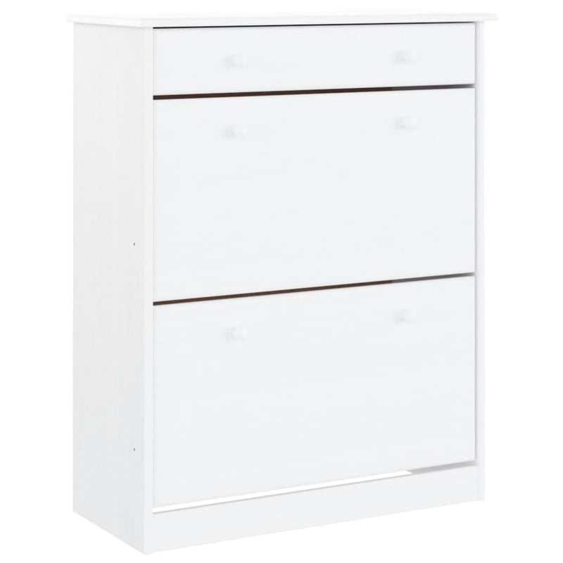 Schoenenkast Alta 77X35X96 Cm Massief Grenenhout