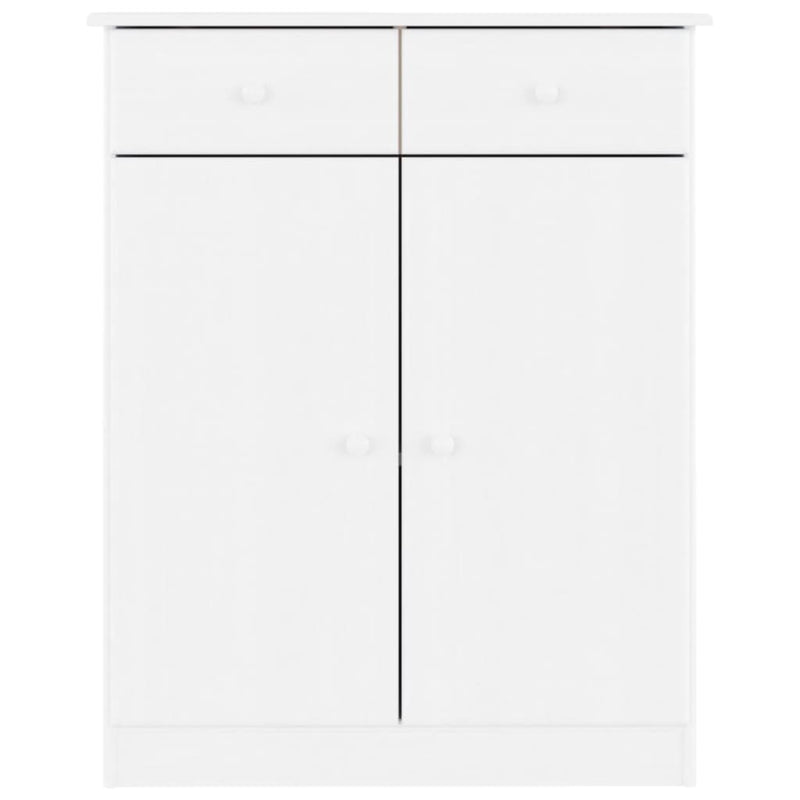 Schoenenkast Alta 77X35X96 Cm Massief Grenenhout
