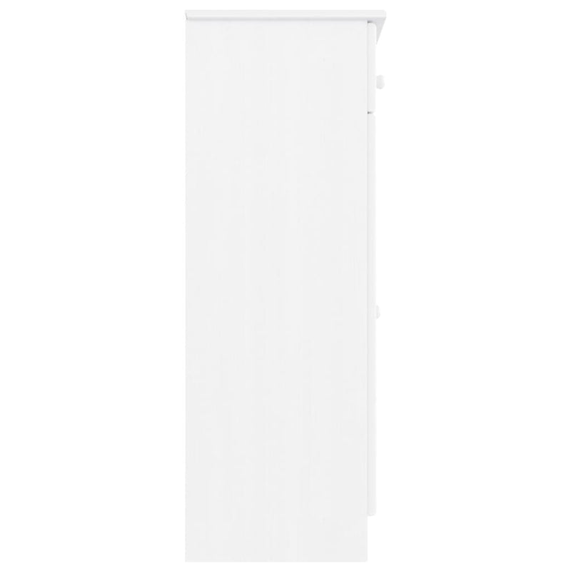 Schoenenkast Alta 77X35X96 Cm Massief Grenenhout