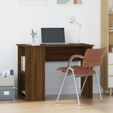 Bureau 100X55X75 Cm Bewerkt Hout Kleurig