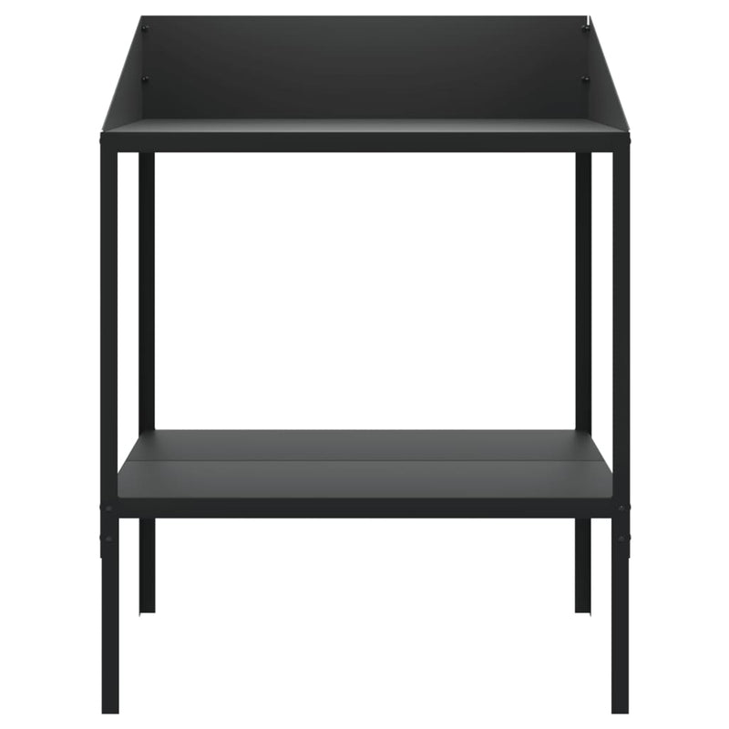 Plantenstandaard 75,5X54,5X100 Cm Verzinkt Staal Antracietkleur