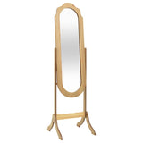 Spiegel Vrijstaand 45,5X47,5X160 Cm Bewerkt Hout