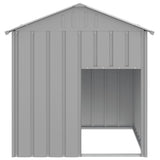 Hondenhok Met Dak 117X103X123 Cm Gegalvaniseerd Staal