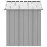 Hondenhok Met Dak 117X103X123 Cm Gegalvaniseerd Staal