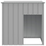 Hondenhok Met Dak 110X103X109 Cm Gegalvaniseerd Staal