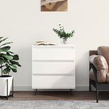 Dressoir Met Lade 60 X 35 X 70 Cm Bewerkt Hout