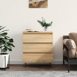 Dressoir Met Lade 60 X 35 X 70 Cm Bewerkt Hout