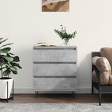 Dressoir Met Lade 60 X 35 X 70 Cm Bewerkt Hout