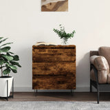 Dressoir Met Lade 60 X 35 X 70 Cm Bewerkt Hout
