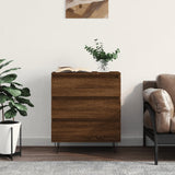 Dressoir Met Lade 60 X 35 X 70 Cm Bewerkt Hout