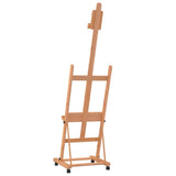 Schildersezel 55X53,5X178 Cm Massief Beukenhout