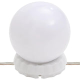 Wandspiegel Met Led's Glas Wit