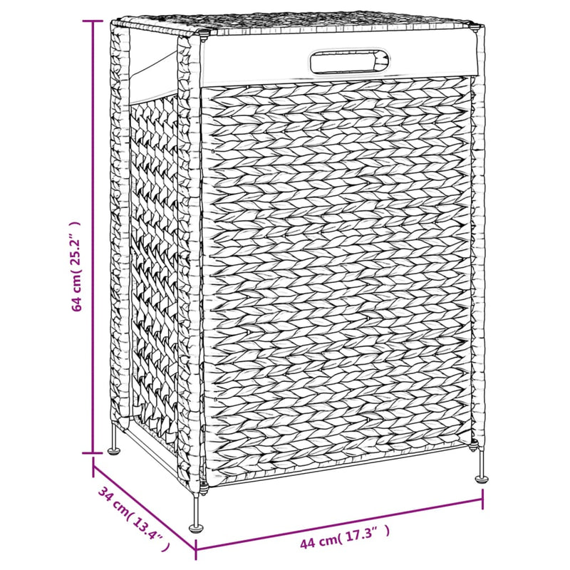Wasmand 44X34X64 Cm Waterhyacint