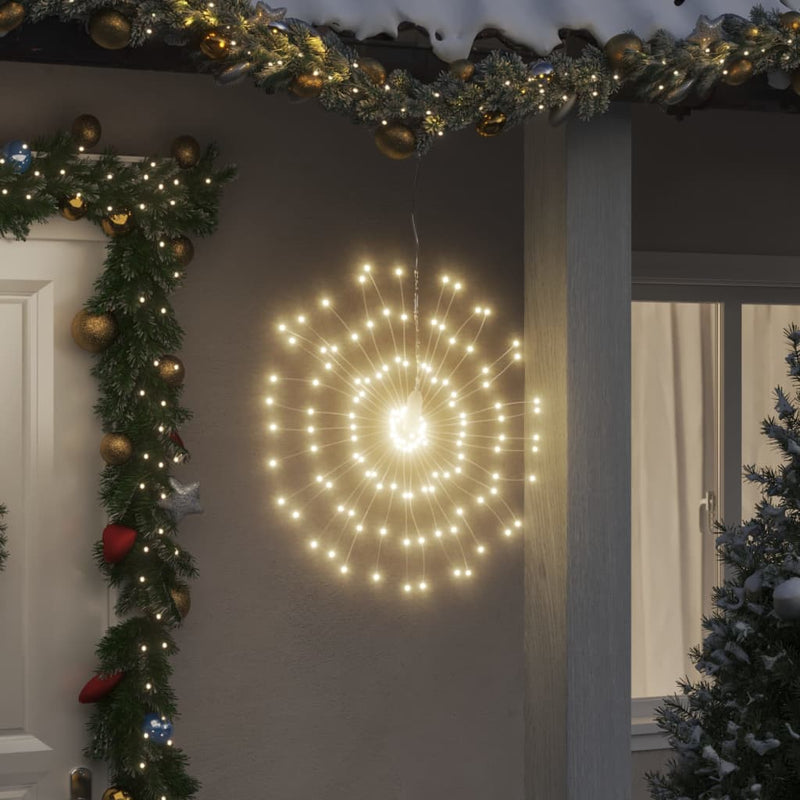 Kerstverlichting Vuurwerk 140 Meerkleurige Led's 17 Cm