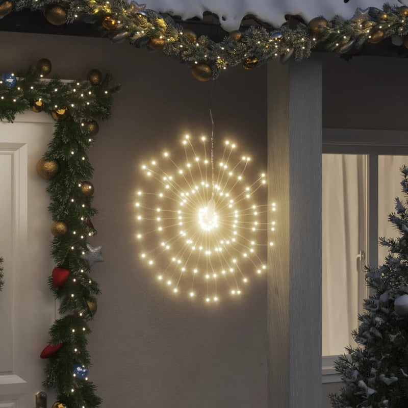 Kerstverlichting Vuurwerk 140 Meerkleurige Led's 17 Cm
