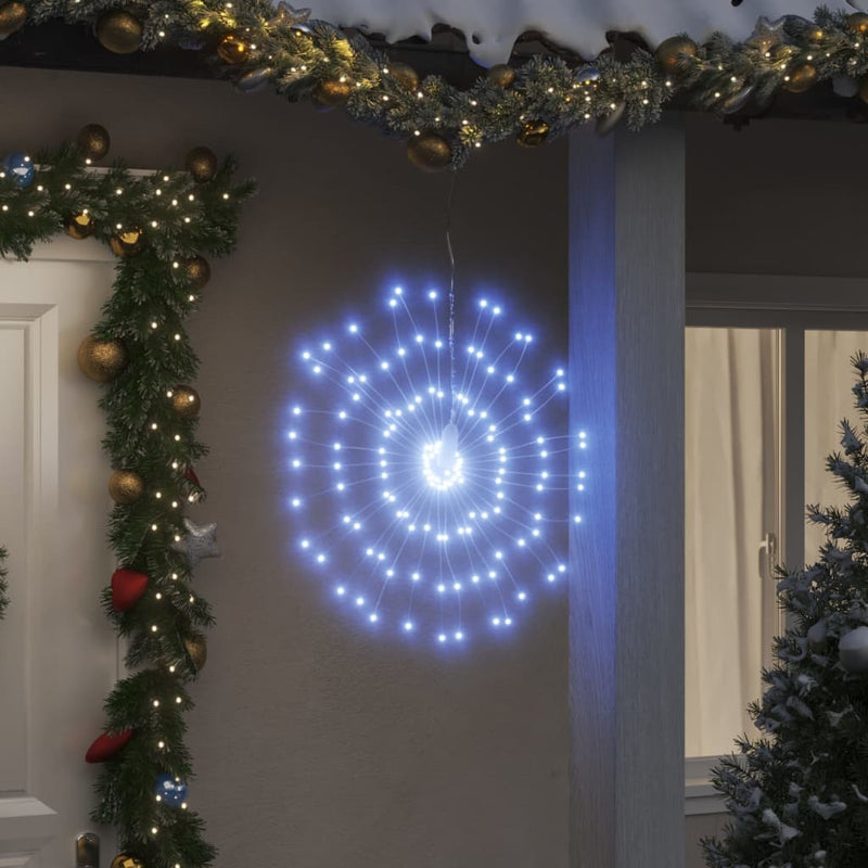Kerstverlichting Vuurwerk 140 Meerkleurige Led's 17 Cm