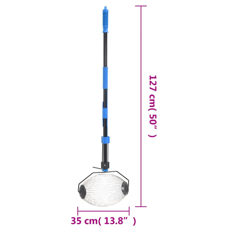 Notenverzamelaar 127 Cm Staal Blauw