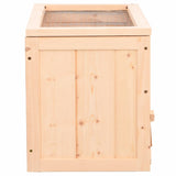 Hamsterkooi 60X30X35 Cm Massief Vurenhout