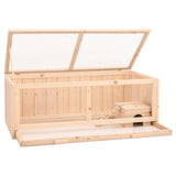 Hamsterkooi 104X52X38 Cm Massief Vurenhout