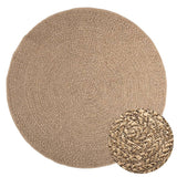 Vloerkleed Zizur Binnen En Buiten 160 Cm Jute Look Bruin