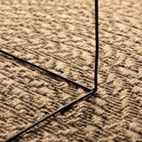 Vloerkleed Zizur Binnen En Buiten 160 Cm Jute Look Bruin