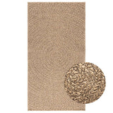 Vloerkleed Zizur Binnen En Buiten 160 Cm Jute Look Bruin