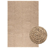 Vloerkleed Zizur Binnen En Buiten 160 Cm Jute Look Bruin