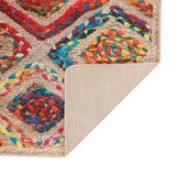Vloerkleed Wasbaar Anti-Slip Meerkleurig Multikleur