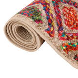 Vloerkleed Wasbaar Anti-Slip Meerkleurig Multikleur