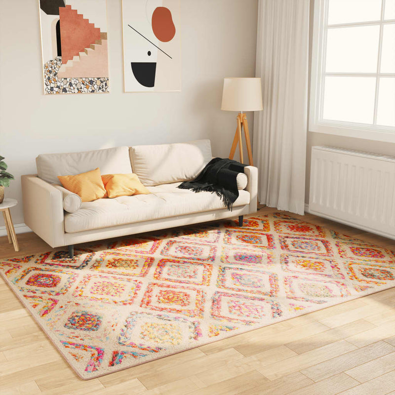 Vloerkleed Wasbaar Anti-Slip Meerkleurig Multikleur