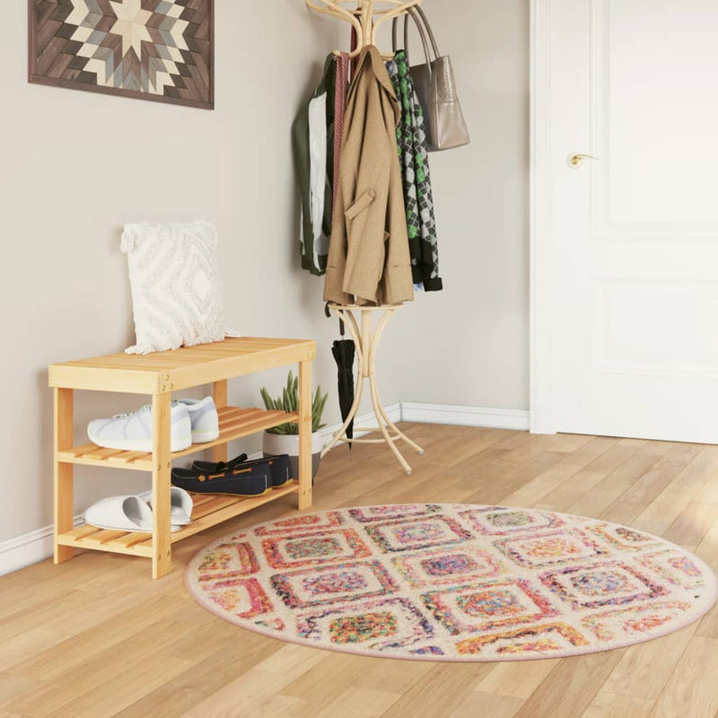 Vloerkleed Wasbaar Anti-Slip Meerkleurig Multikleur