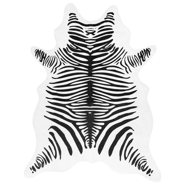 Vloerkleed Zebrapatroon Wasbaar Anti-Slip 120X170 Cm