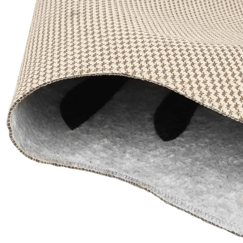 Vloerkleed Zebrapatroon Wasbaar Anti-Slip 120X170 Cm