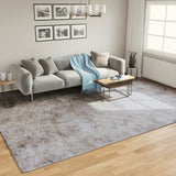 Vloerkleed Wasbaar Anti-Slip Grijs