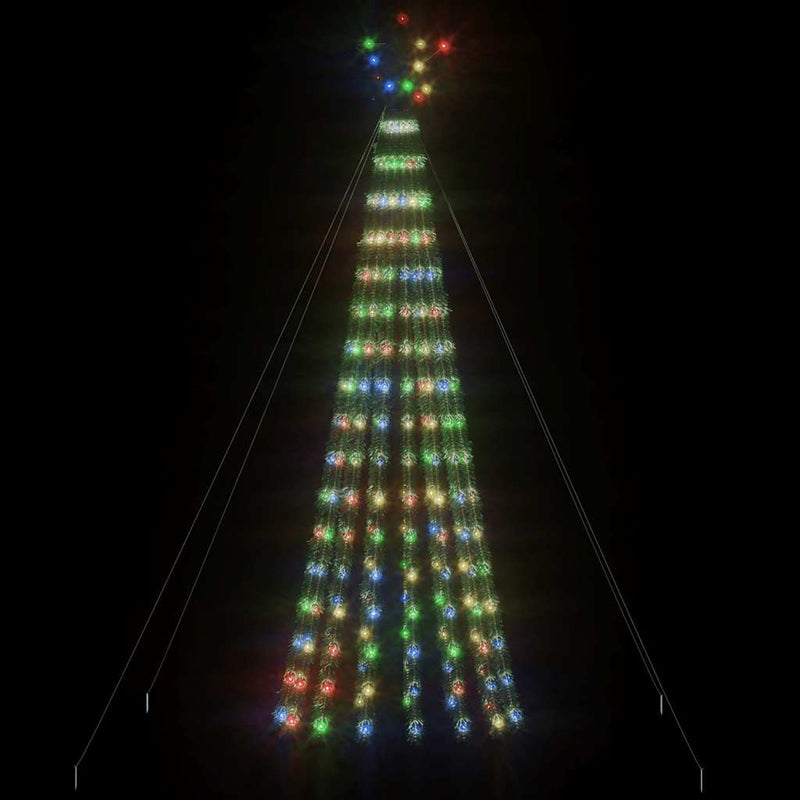 Led-Kerstboom 275 Leds Kleurrijk Multikleur