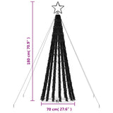 Led-Kerstboom 275 Leds Kleurrijk Multikleur