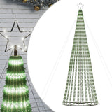 Led-Kerstboom 688 Leds Koud Wit Koudwit