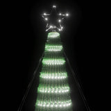 Led-Kerstboom 688 Leds Koud Wit Koudwit