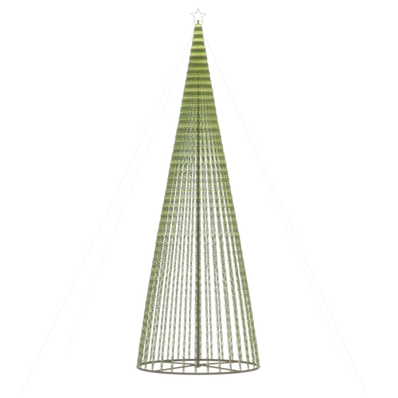 Led-Kerstboom 1544 Leds Warm Wit Warmwit