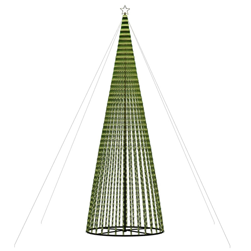 Led-Kerstboom 1544 Leds Warm Wit Warmwit
