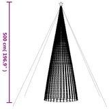 Led-Kerstboom 1544 Leds Warm Wit Warmwit
