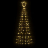 Led-Kerstboom Met Spikes 220 Led's Warm Wit Warmwit