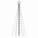 Led-Kerstboom Met Spikes 220 Led's Warm Wit Warmwit