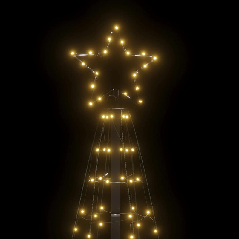 Led-Kerstboom Met Spikes 220 Led's Warm Wit Warmwit