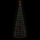 Led-Kerstboom Met Spikes 570 Leds Kleurrijk Multikleur