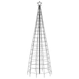 Led-Kerstboom Met Spikes 570 Leds Kleurrijk Multikleur