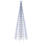 Led-Kerstboom Met Spikes 570 Leds Blauw