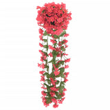 Kerstslingers Met Bloemen 3 St 85 Cm Rozé