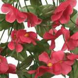 Kerstslingers Met Bloemen 3 St 85 Cm Rozé