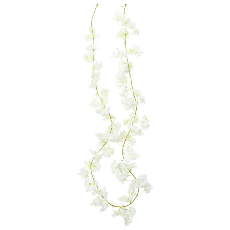 Kerstslingers Met Bloemen 6 St 180 Cm